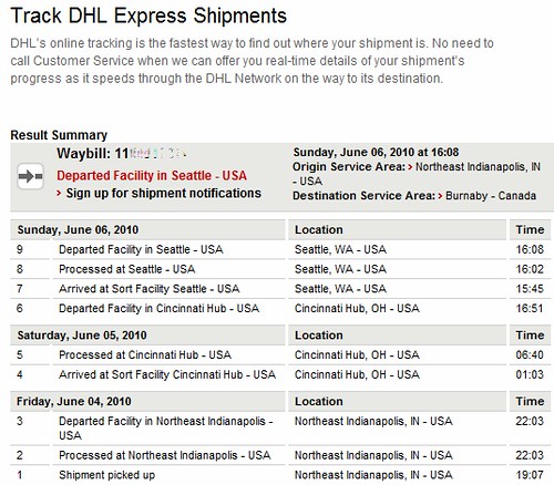 تتبع dhl بالعربي